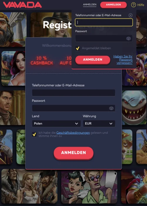 Währungsoptionen Vavada Casino<