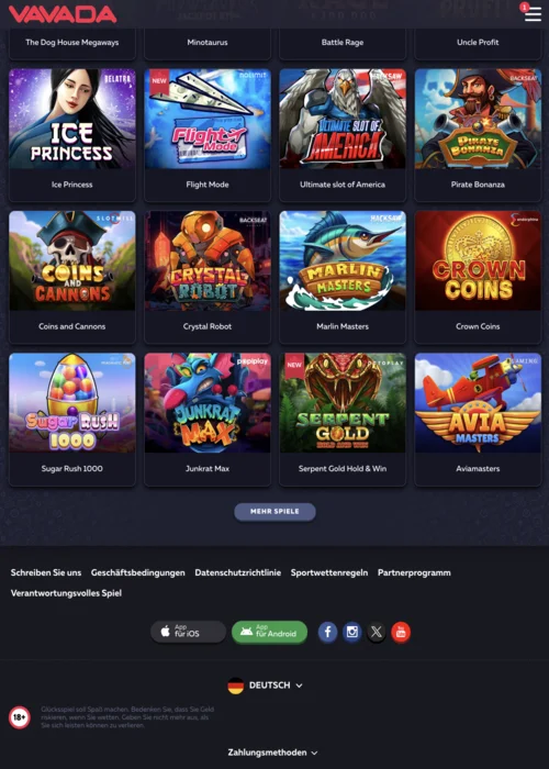 App Vavada Casino<